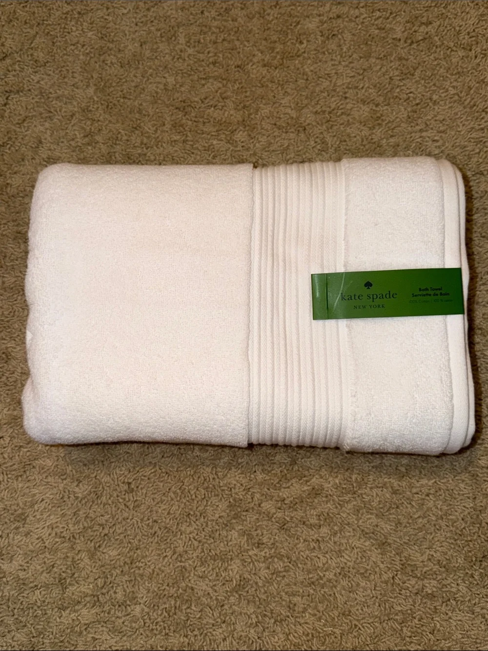 kate spade White Bathroom Linen Set